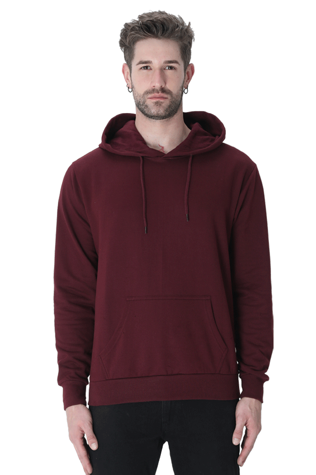 Men's Plain Hooded SweatShirt